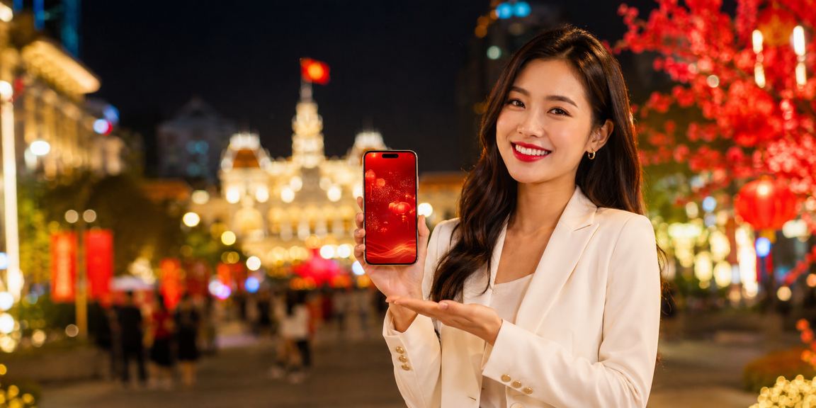 Người dùng TP.HCM trải nghiệm mobile casino tại lễ hội đêm sôi động